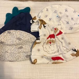6 Month Baby Hat Lot